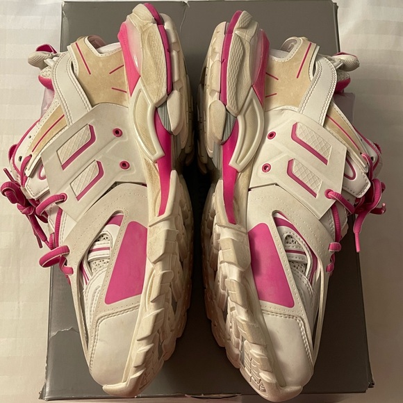 Balenciaga Track Low-Top sneakers Pink/white size 41 - Picture 5 of 7